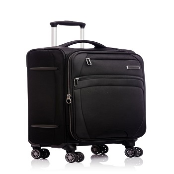 Polyester luggage trolley bag